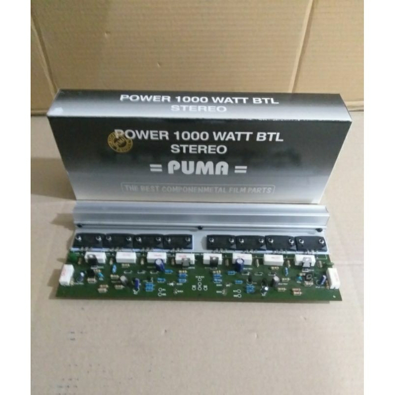kit power amplifier 1000 watt stereo TR sanken PUMA PRODUCT
