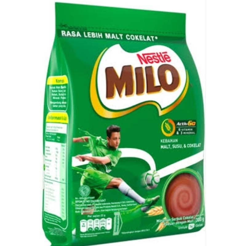 

Milo Bubuk Activ Go Pouch / Minuman Cokelat Bubuk