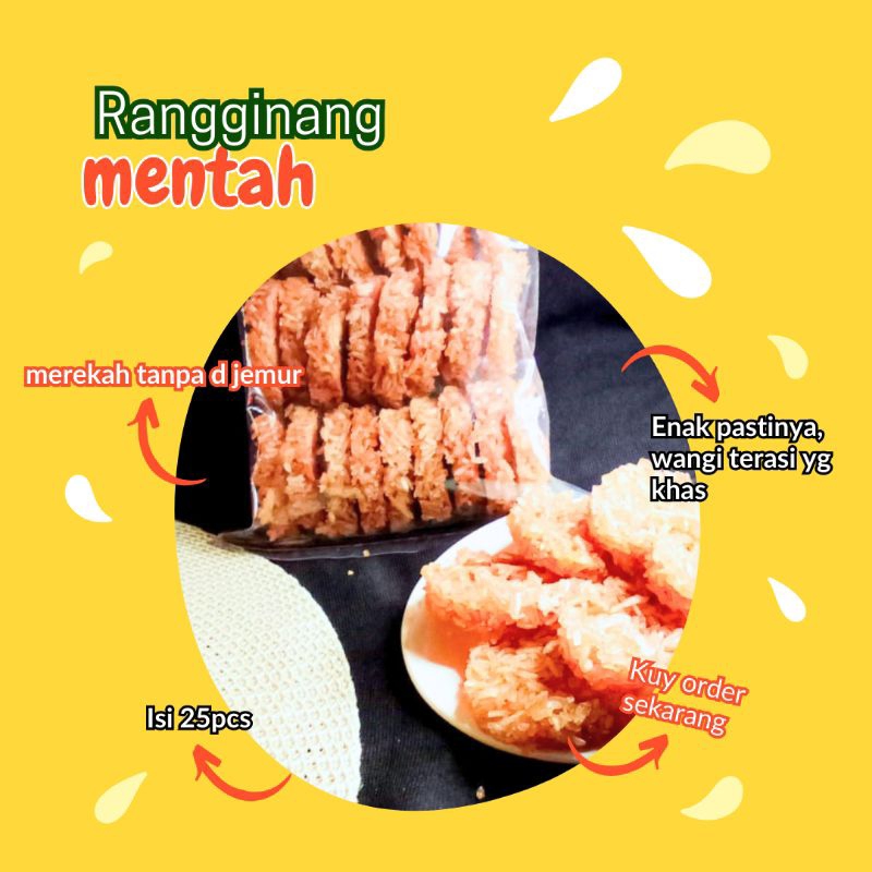 

Rangginang Mentah