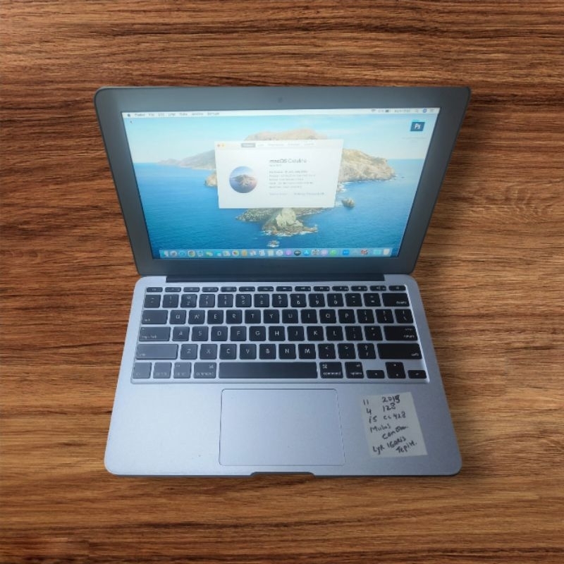 Termurah  Macbook Air 11 in 2015 Ram4 Ssd128 Corei5 Vga intel