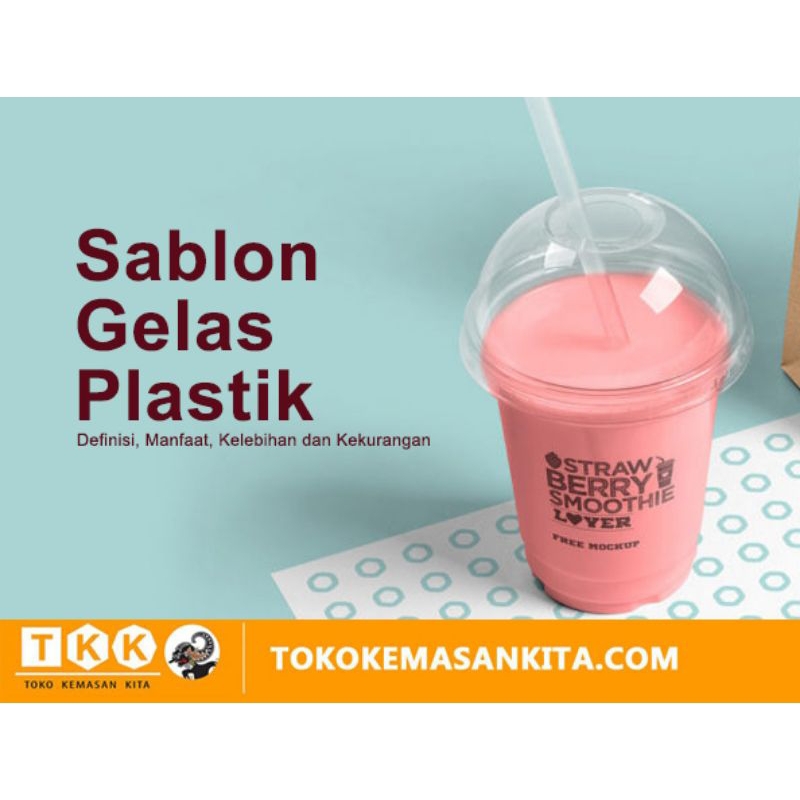 desain cup sablon tebal