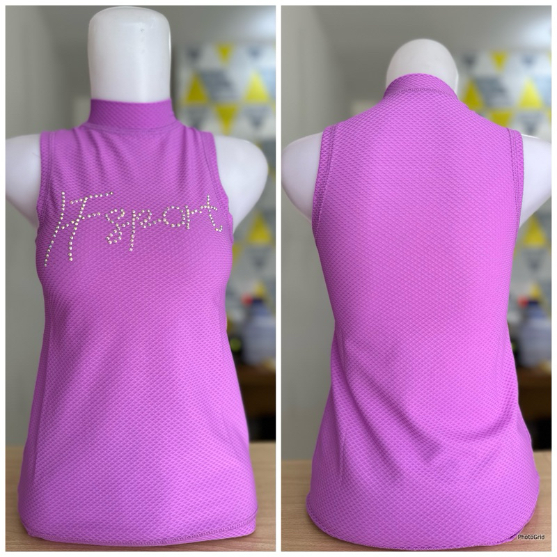 TANKTOP /BAJU SENAM /BAJU AEROBIC/TANK TOP/SINGLET WANITA/TOP MOTEK IF SPORTWERR