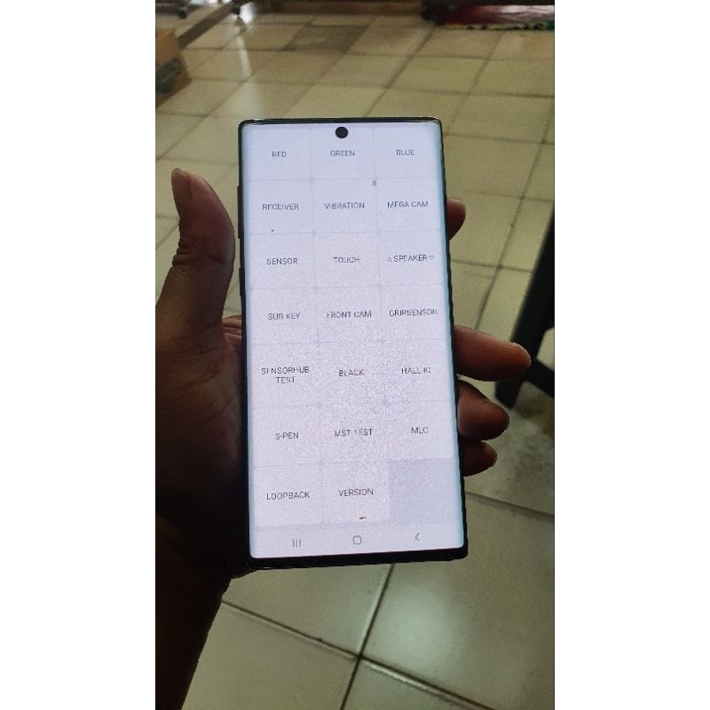 Lcd samsung galaxy note 10  N970f Original copotan