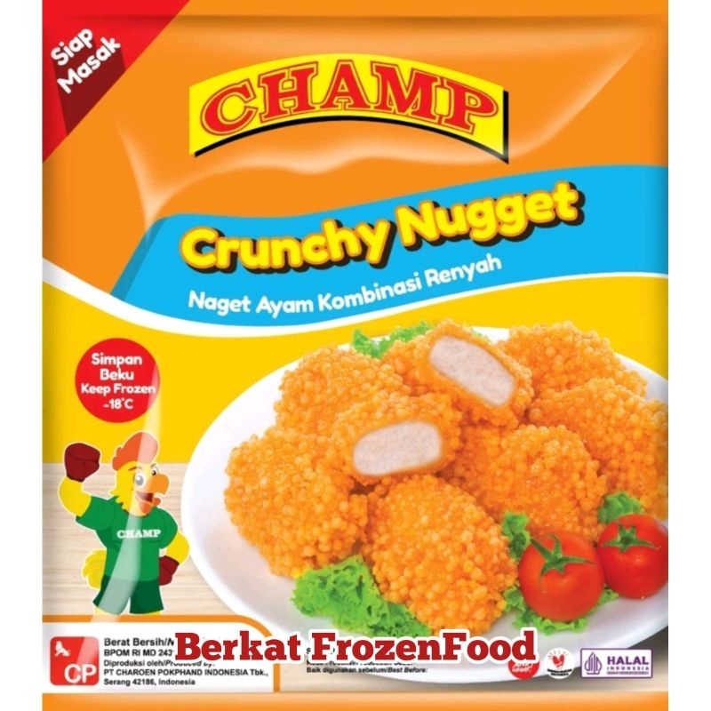 

Champ Chicken Nugget Crunchy 225 Gr