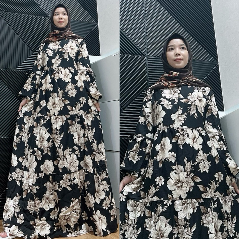 GAMIS KEJORA RAYON LENGAN BALON