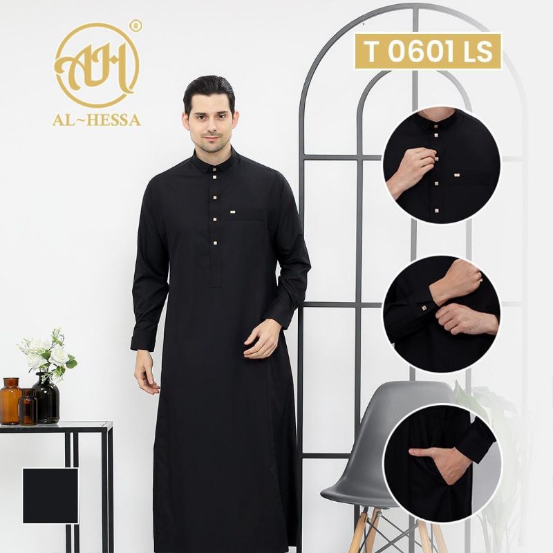 Gamis pria/jubah pria/baju gamis pria/pakaian muslim pria