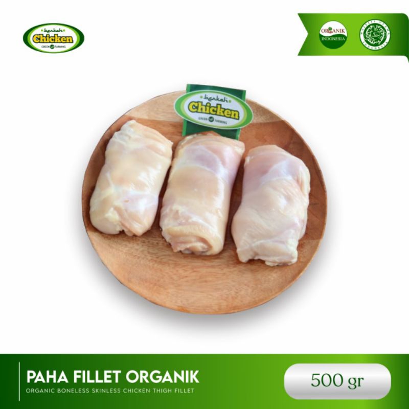 

Paha Fillet Organik Berkah Chicken 500 g