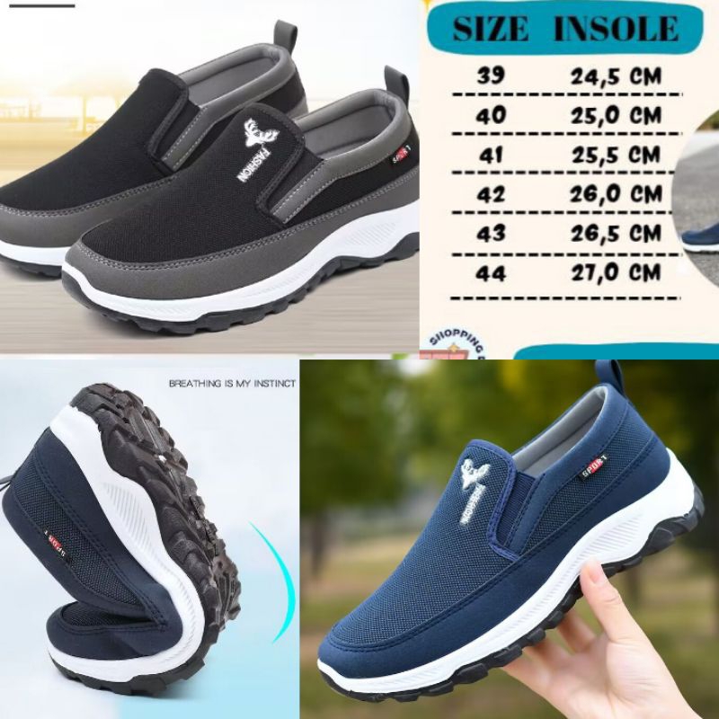 sepatu pria casual import