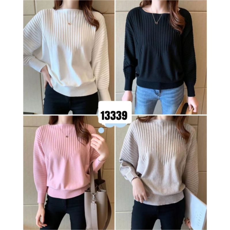 blouse rajut import premium