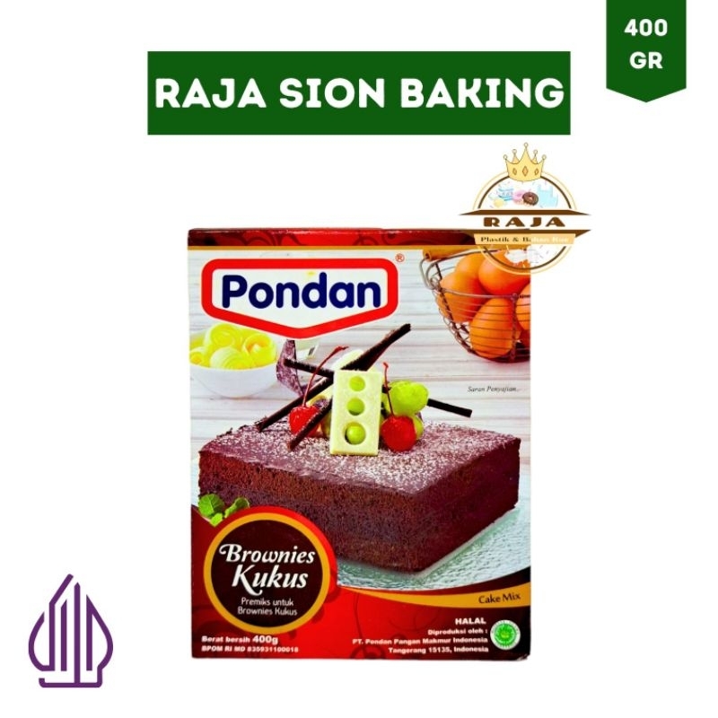 

Pondan Brownies Kukus 400g