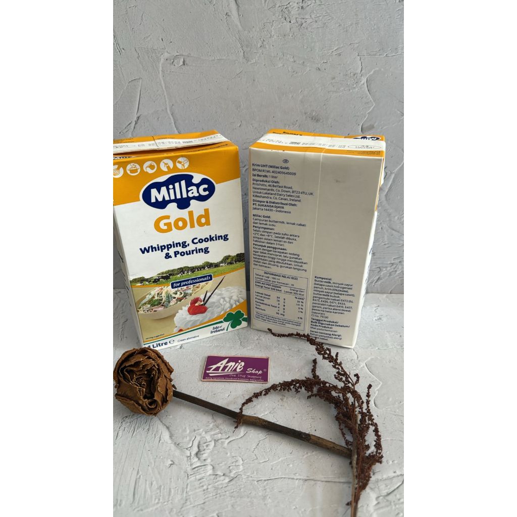 

GFD millac gold whipping &cookingcream 1 liter