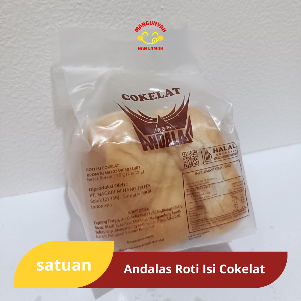 

Roti Andalas Isi Cokelat Roti Andalas Coklat | Mangunyah Nan Lamak