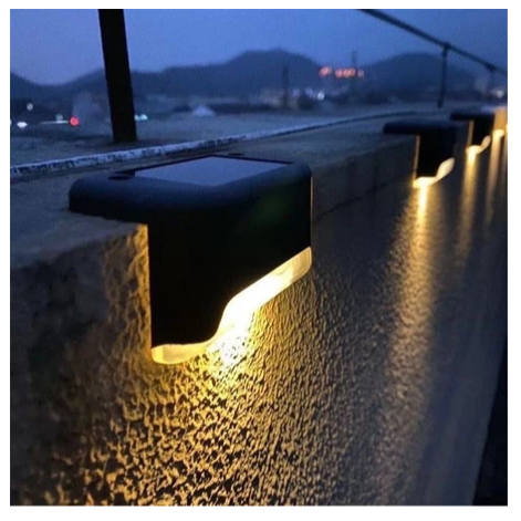 TKKH LAMPU PAGAR LAMPU SOLAR SEL LAMPUR TANGGA LED PAGAR LAMP LAMPU PAGAR TERAS TAMAN LAMPU SIKU