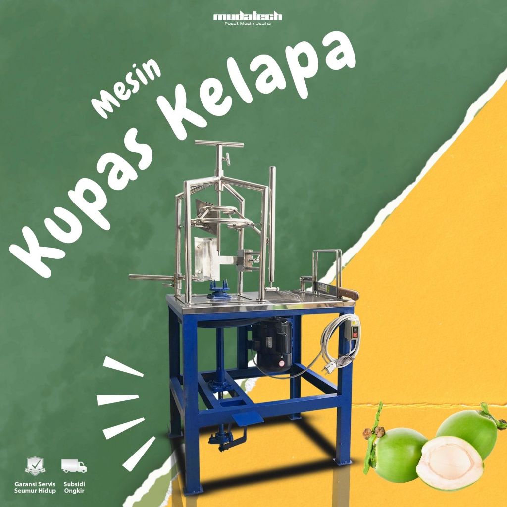 Mesin Pengupas Kulit Kelapa Muda Alat Kupas Kelapa Diamond