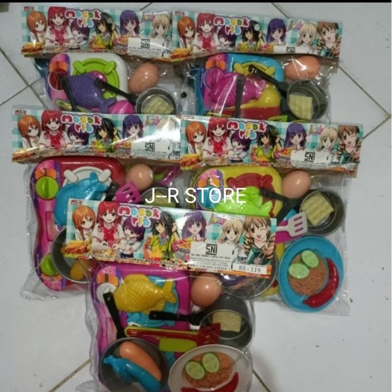 MAINAN ANAK PEREMPUAN MASAK MASAKAN 1 SET / MAINAN MASAKAN PEREMPUAN Toys