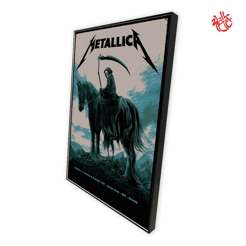POSTER METALLICA / AESTHETIC POSTER / POSTER FRAMEBLOCK 272