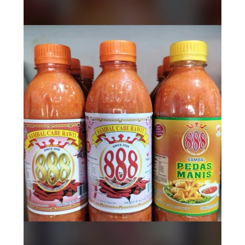 

Sambal 888 Pedas Manis 350ml