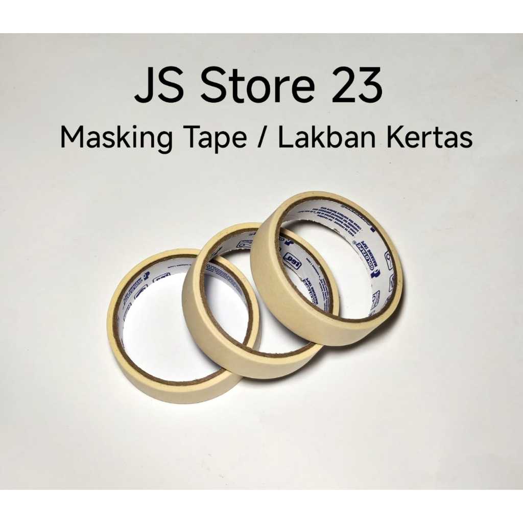 

Masking Tape / Lakban kertas / Isolasi solasi kertas 24mm