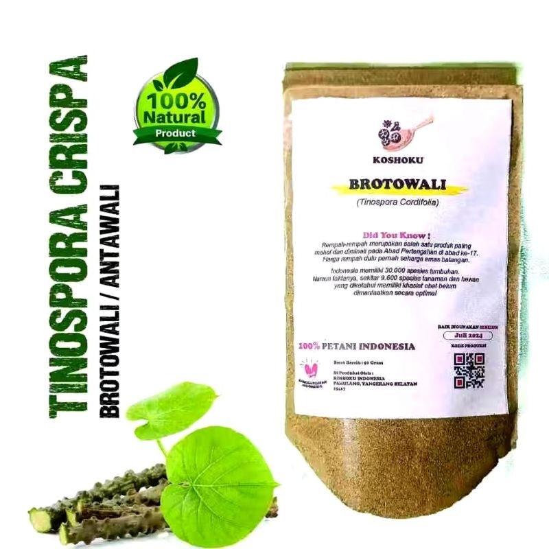 

[BISA COD] Brotowali untuk sapih anak 50 gr / Brotowali bubuk Sapih ASI