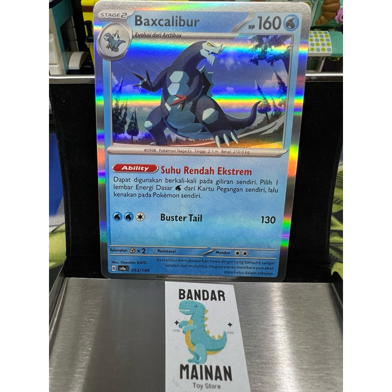 Baxcalibur SV4A 053/190 Pokemon Indonesia TCG