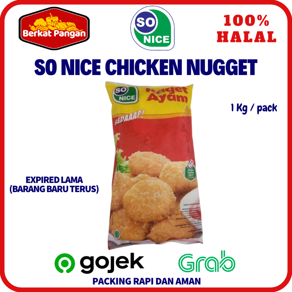 

So Nice Chicken Nugget 1 Kg