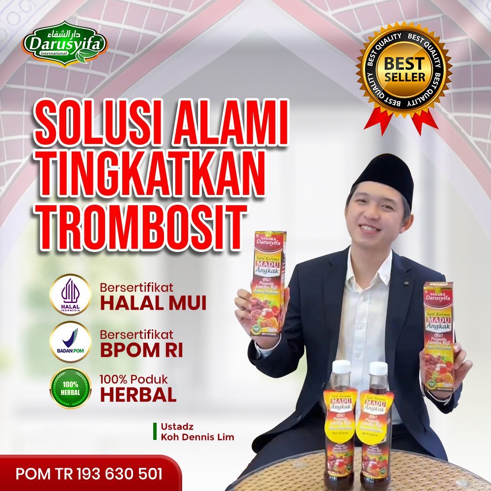 

Sari Kurma Madu Angkak Darusyifa Ekstrak Propolis Daun Ubi Jalar 470gr