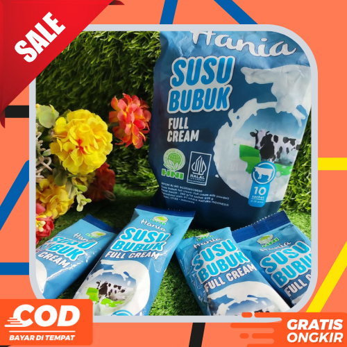 

Hania Susu Bubuk Eceran Full Cream Sapi HNI: Susu Bubuk Alami & Bergizi