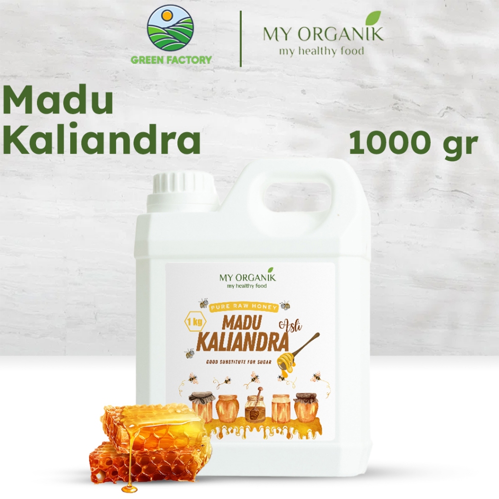 

My Organik Madu Murni Kaliandra Premium Quality Asli 100% Pure Raw Honey Super 1000 gr