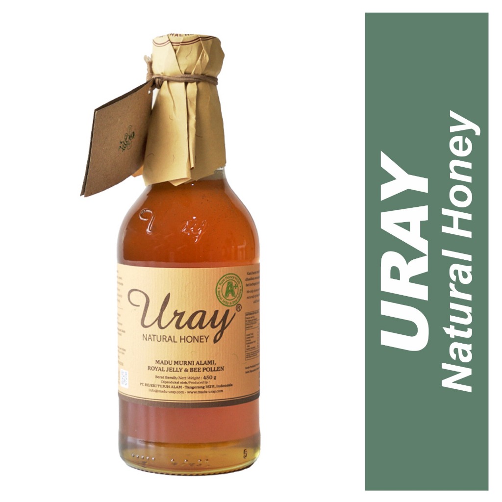 

Madu URAY Natural Honey 450gr Exp Mei 2027 PROMO HALAL