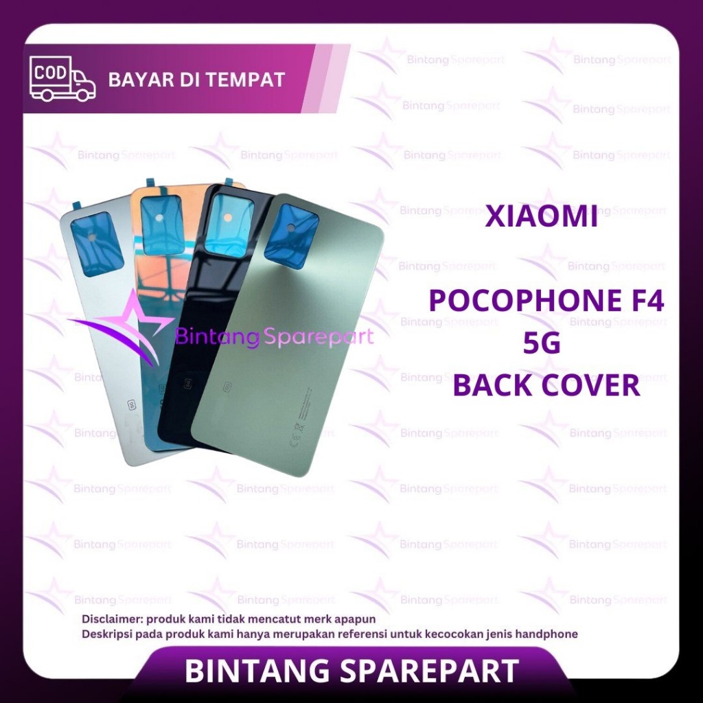 BACK COVER XIAOMI POCO F4 5G