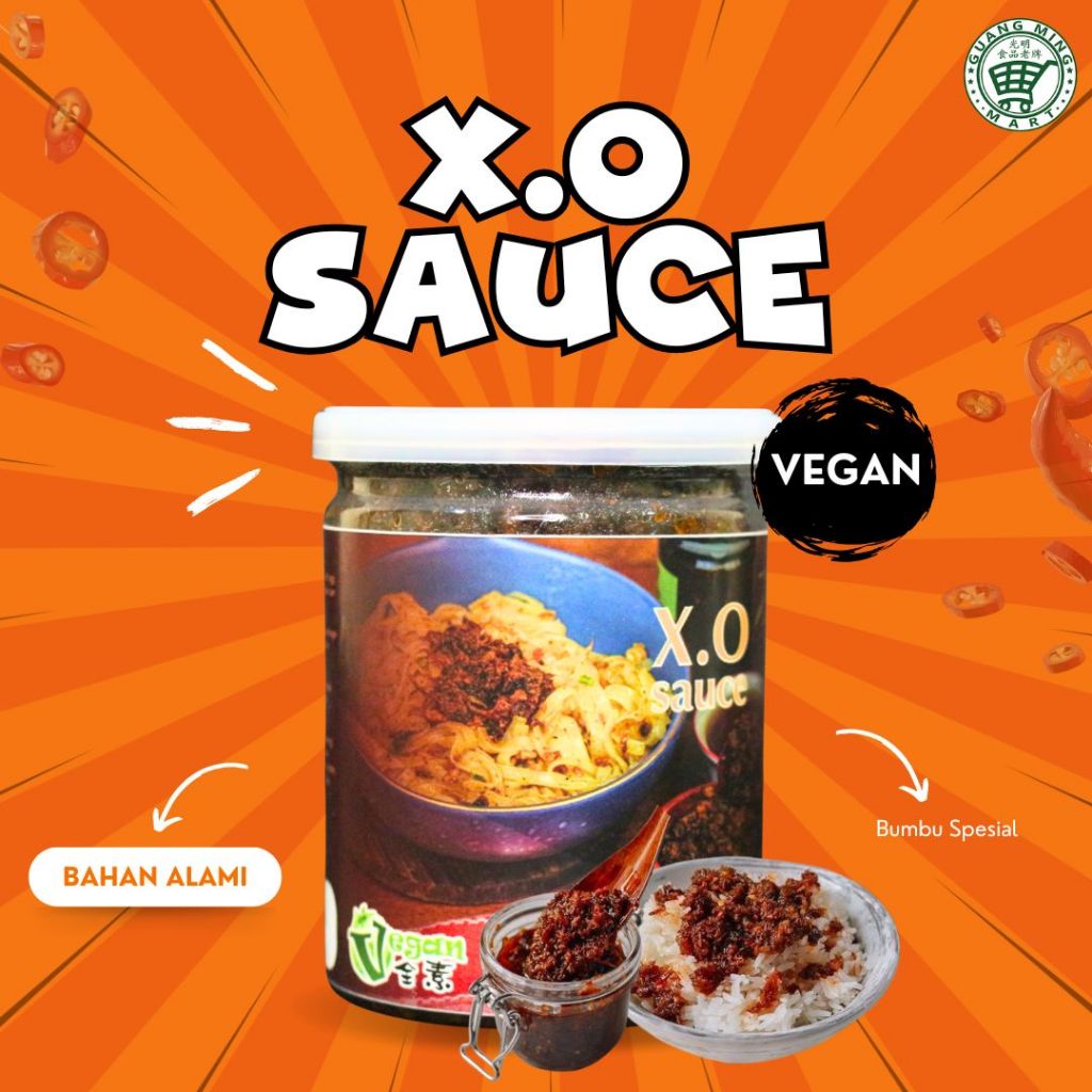 

X.O Sauce Bahan Alami Vegan / XO SAUCE VEGGIEWAY