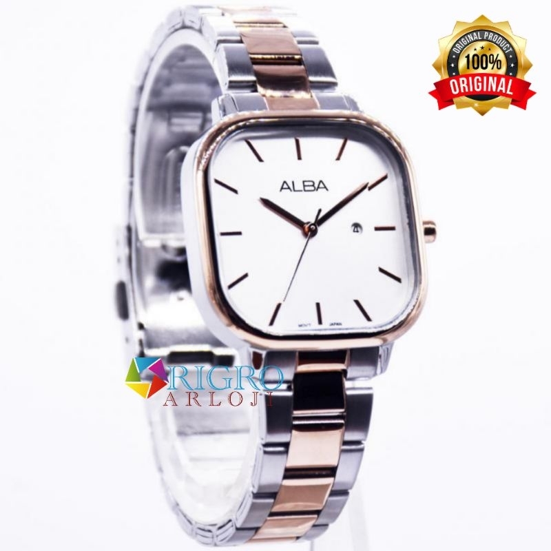 Jam tangan wanita ALBA AH7BZ0X1 AH7BZ5X1 Original garansi 1 tahun