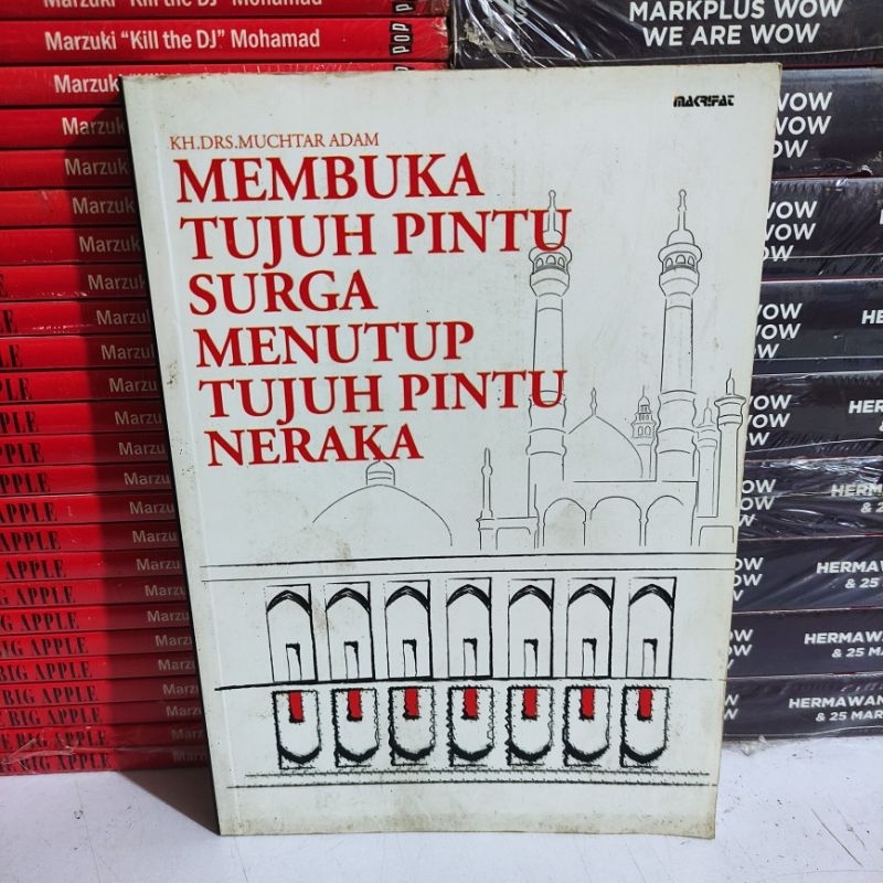 BUKU MURAH ORIGINAL : MEMBUKA TUJUH PINTU SURGA MENUTUP TUJUH PINTU NERAKA