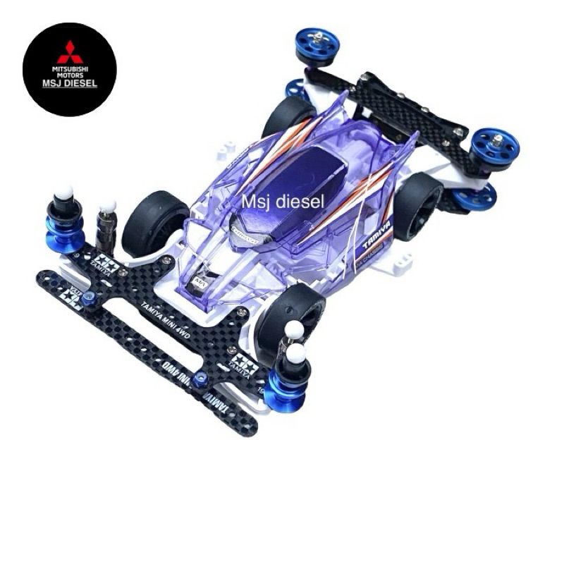 Tamiya sto Dcr custom modifikasi mini 4wd side damper