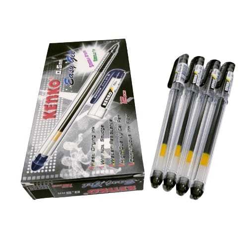 

GEL PEN KENKO EASY GEL / PULPEN KENKO EASY GEL 0.5 HITAM SATUAN PCS