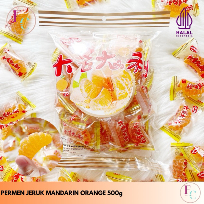 

Permen Jelly Jeruk Mandarin Naraya 500g