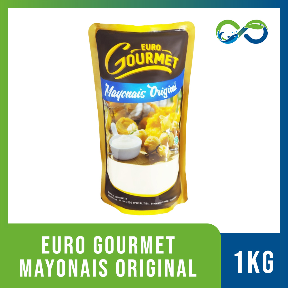 

[AquaEcoFarm] Euro Gourmet Mayonais Original Mayonnaise 1kg Bandung