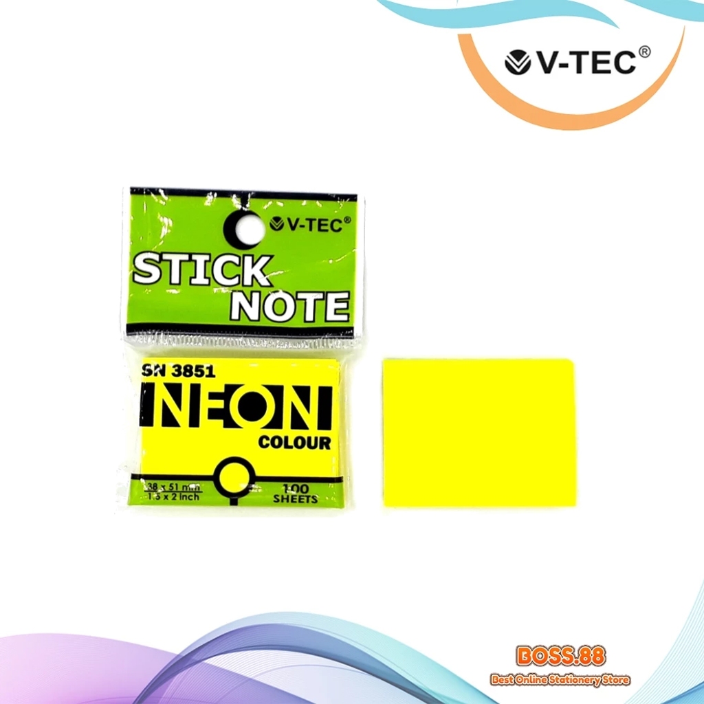 

STICK NOTE / NOTES TEMPEL V-TEC 3851 (1 PCS)