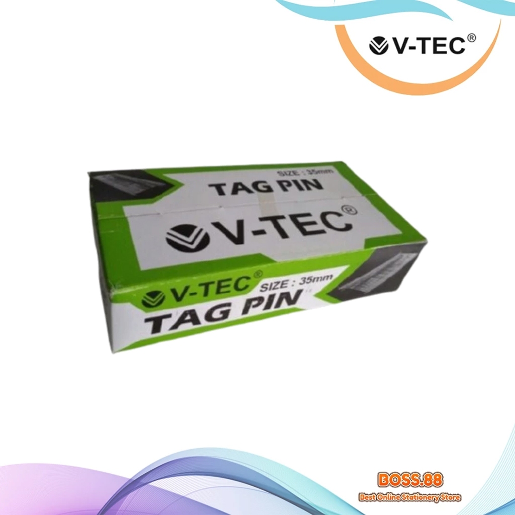 

TAG PIN / REFILL TEMBAKAN BAJU V-TEC 35 MM (1 BOX)