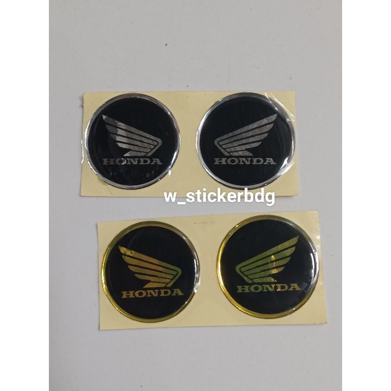 Emblem Logo Sayap Honda Bulat