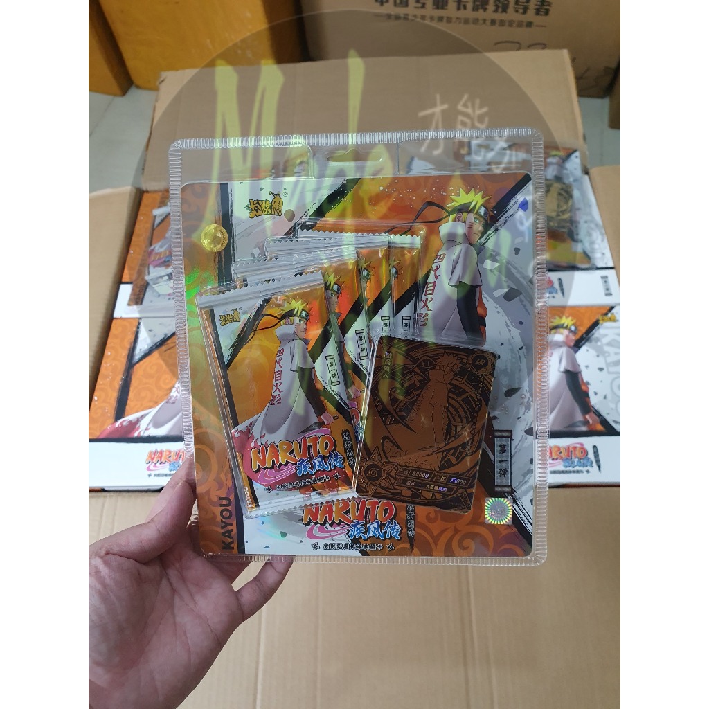 Blister Naruto Kayou T3W2 , T3W3 , T4W2 , T4W3 Kartu Naruto TCG CCG