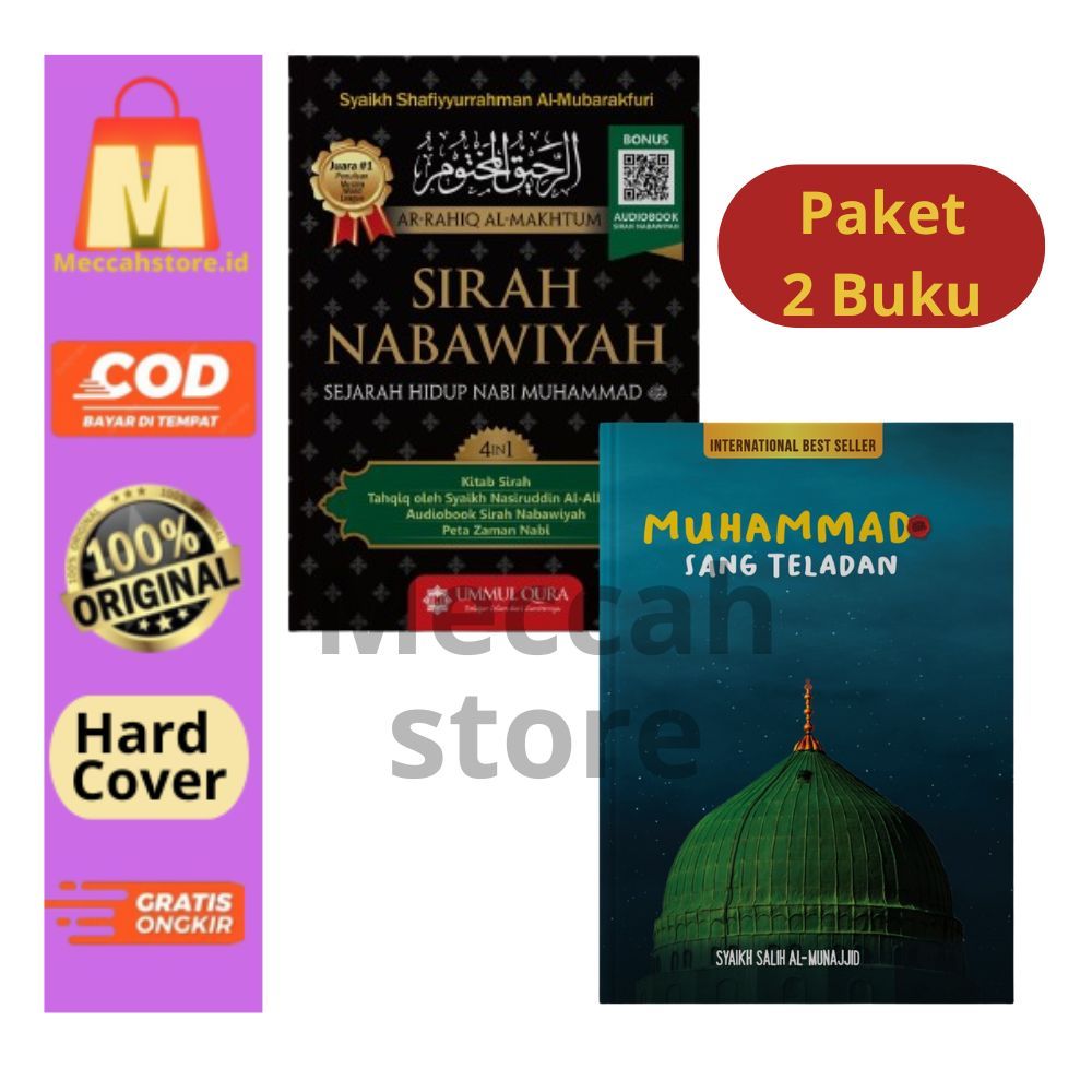 Buku Paket Sirah Nabawiyah & Muhammad Sang Teladan | Mengenal Pribadi Agung Nabi Muhammad