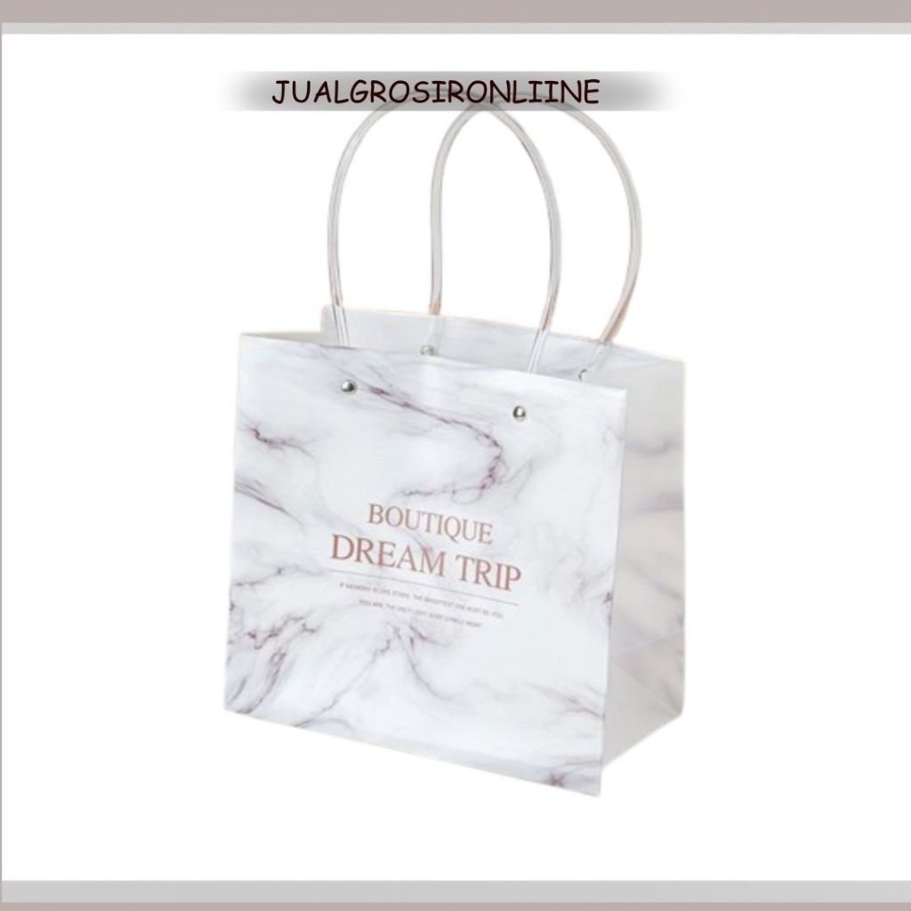 

Paper Bag Premium Mika Elastis Gift Bag Kantong Pvc Tas Kado Sovenir