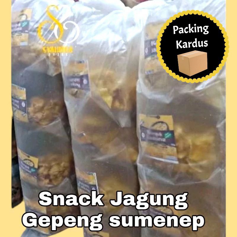 

Keripk Jagung Geprek / Gepeng Khas Madura Cap Bintang 9 [ 1 Bal isi 20 pcs ]