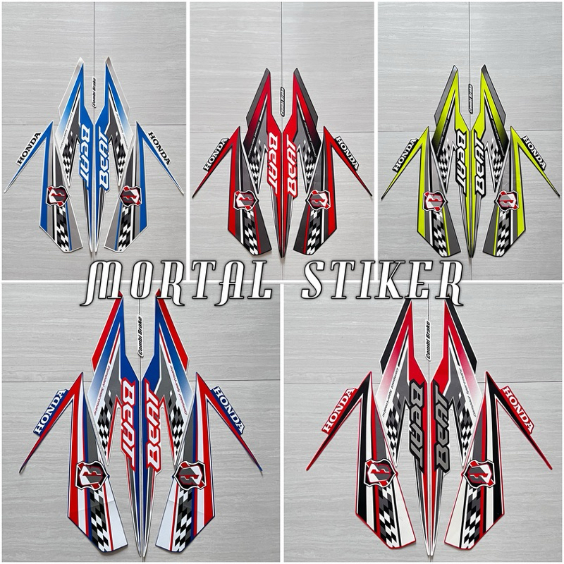 Stiker striping lis les body motor beat fi 2018 beat esp eco