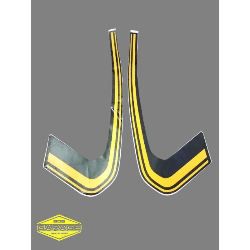 stiker striping polet body tangki honda cb100 cb125 nos like original