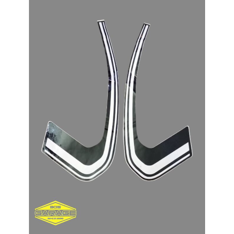 stiker striping polet body tangki honda cb100 cb125 nos like original