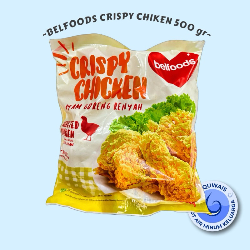 

BELFOODS CRISPY CHICKEN 500 gr MAKASSAR (Khusus pengiriman instan)