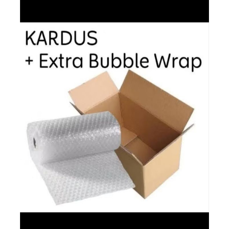 

KARDUS + BUBBLE WRAP