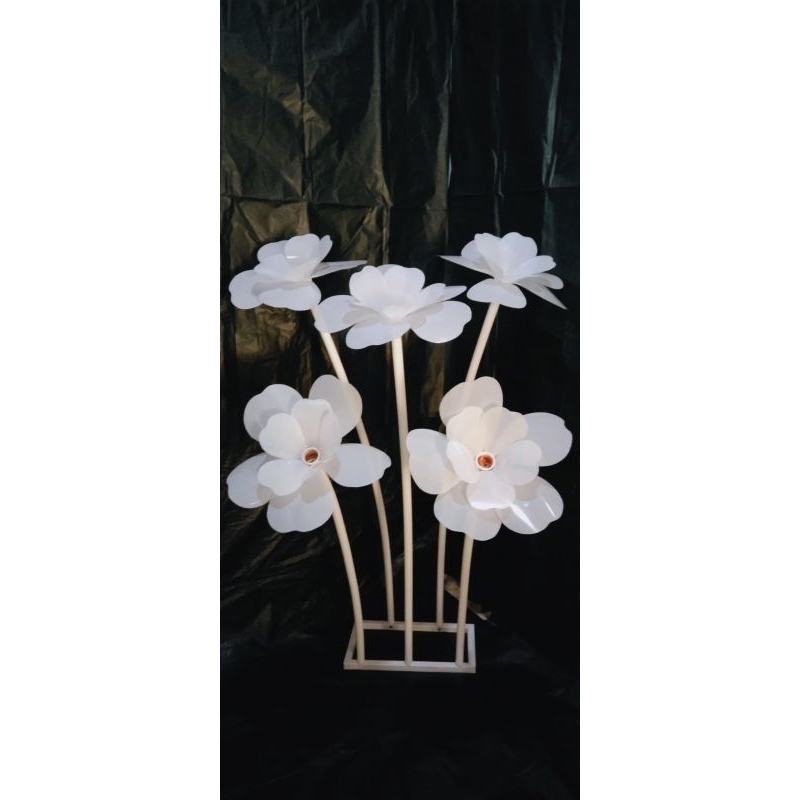 kap lampu dekorasi pelaminan 1 set